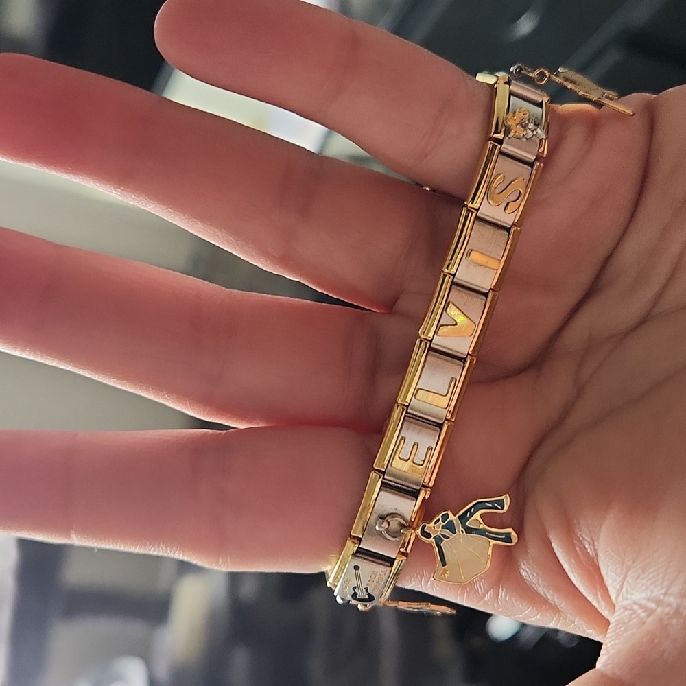 RARE Elvis Presley Charm Bracelet